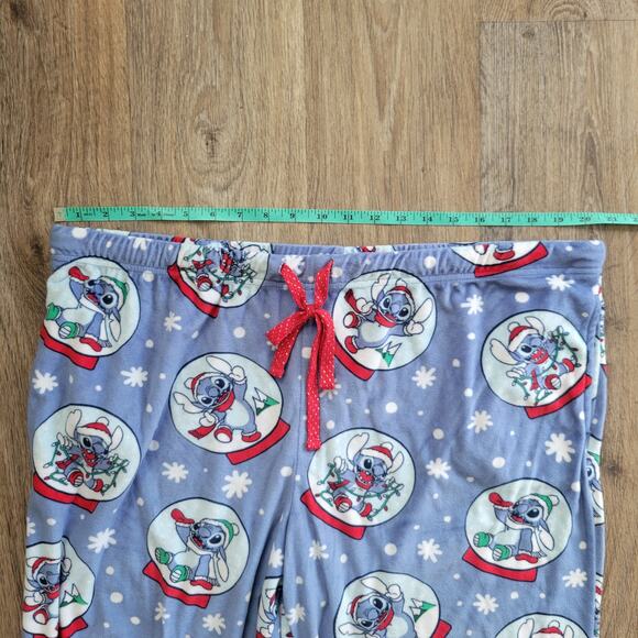 Disney Stitch Holiday Christmas Jogger Pants Size 2X - Picture 4 of 8